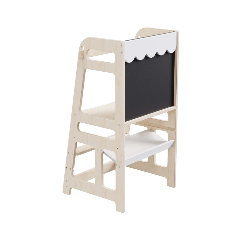 custom wooden kids  kitchen helper