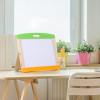 Magnetic Chalkboard for Kids，Wooden Frame Tabletop Design，Double-Sided Board，Portable with Handle，Customizable for Brands