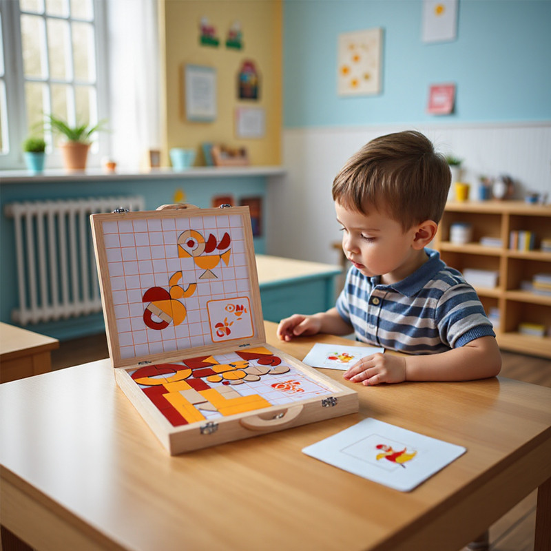 Magnetic Board Puzzle