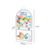 Magnetic Responsibility Chart, Educational Tool, Colorful Design, Customizable Reward System