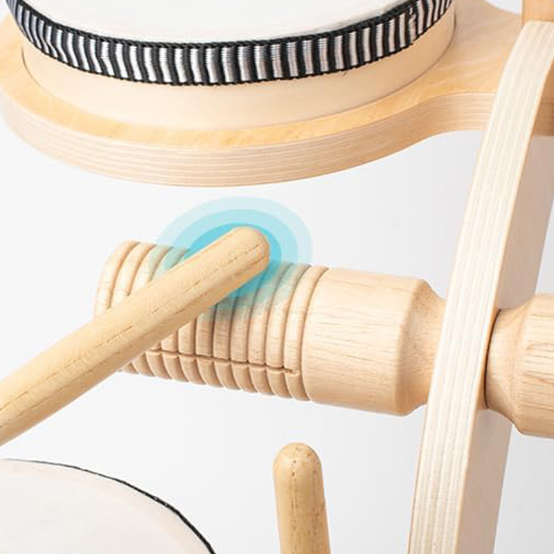 Wooden Drum Set