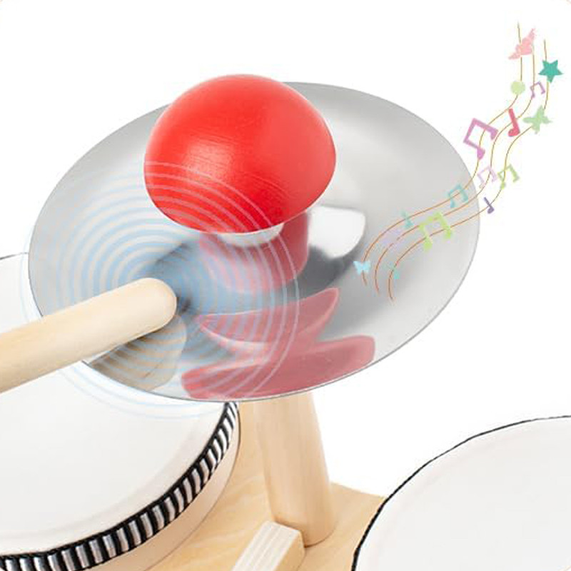 Wooden Drum Set