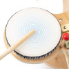 Wooden Drum Set | Drums, Xylophone, Cymbals | Wood Music | Indoor Music Education | Custom
