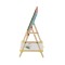 Children's Easel | Chalkboard, Whiteboard, Paper Roll Holder | Wood Adjustable Height, Custom