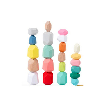FORESTOY Stacked Stone Toys | Waterproof, Eco-friendly | Wood, 12-18 pieces, balancing | Indoor play, education | Custom designs