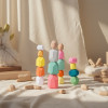 FORESTOY Stacked Stone Toys | Waterproof, Eco-friendly | Wood, 12-18 pieces, balancing | Indoor play, education | Custom designs