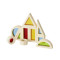 FORESTOY Rainbow Blocks | Eco-friendly | Wood building | Indoor play, education | Custom colors