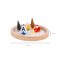 FORESTOY Wooden Zen Sand Garden | Eco-friendly, Decorative | Wood, 21cm x 2.5cm, relaxation | Custom