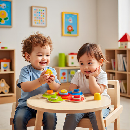 FORESTOY Wood Shape Sorting Board | Eco-friendly, Durable | Wood, learning | Kids education, play | Custom shapes
