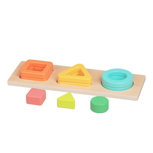 FORESTOY Geometric Shape Puzzles | Eco-friendly, Challenging | Wood, 20cm x 20cm, problem-solving | Kids education, family fun | Custom patterns