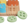 FORESTOY Wooden Shape Sorter | Eco-friendly, Educational | Wood, 18cm x 12cm, skill-building | Kids play, learning | Custom shapes