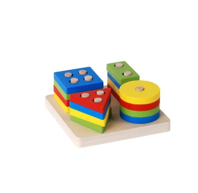 FORESTOY Wooden Shape Sorter Montessori | Eco-friendly, Developmental | Wood, learning | Kids education, Montessori play | Custom designs