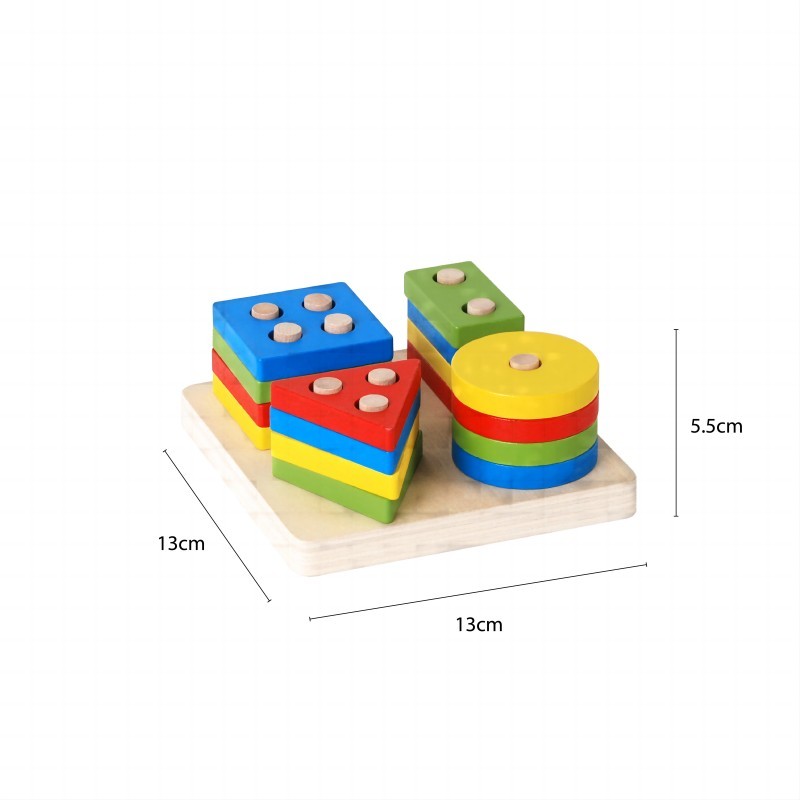 Wooden Shape Sorter Montessori