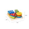 FORESTOY Wooden Shape Sorter Montessori | Eco-friendly, Developmental | Wood, learning | Kids education, Montessori play | Custom designs