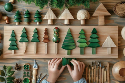 wooden montessori toys for preschoolers