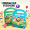 Reusable Activity Book Sticker for Kids | 5 Themes Activity Set | Orchard & Animals OEM ODM