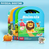Reusable Sticker Book for Kids | 5 Themes Activity Set | Orchard & Animals OEM ODM