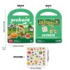 Reusable Sticker Book for Kids | 5 Themes Activity Set | Orchard & Animals OEM ODM