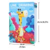 Line Drawing | Control Pen Training | (Cardboard, 21cm x 14cm, Reusable) | Learning | Customizable