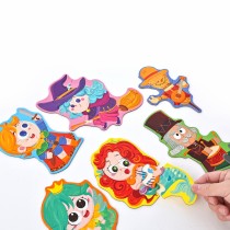 6 in 1 Puzzle | Large Chunk Design | Cardboard | Cognitive Development/Family Fun | Customizable