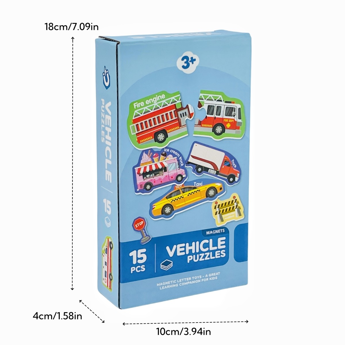 Vehicle Puzzles | Magnetic Learning