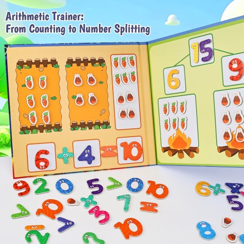 Animal Puzzle | Magnetic Matching | Cardboard, 20x15x3cm | Skill Building/Playtime | Customizable