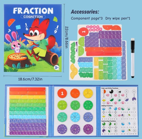 Magnetic Book Jigsaw Puzzle | Interactive Learning | Cardboard | Education | Customizable