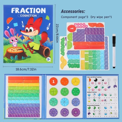 Magnetic Book Jigsaw Puzzle | Interactive Learning | Cardboard | Education | Customizable