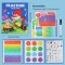 Magnetic Book Jigsaw Puzzle | Interactive Learning | Cardboard | Education | Customizable