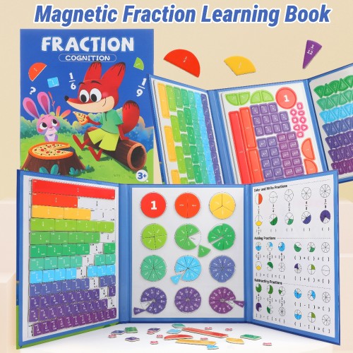 Magnetic Book Jigsaw Puzzle | Interactive Learning | Cardboard | Education | Customizable