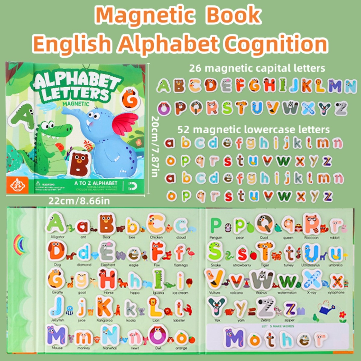 Letters Magnetic Book