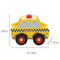 Wooden Taxi Toy | Imaginative Play | Wood,  Movable Wheels | Kids' Creative Fun | Custom
