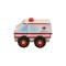 Wooden Ambulance Toy | Rescue Play | Wood, Detailed Features | Kids' Emergency Fun | Custom