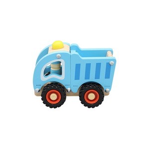 Wooden Dump Truck Toy | Construction Play | Wood, Tiltable Bed | Kids' Building Fun | Custom