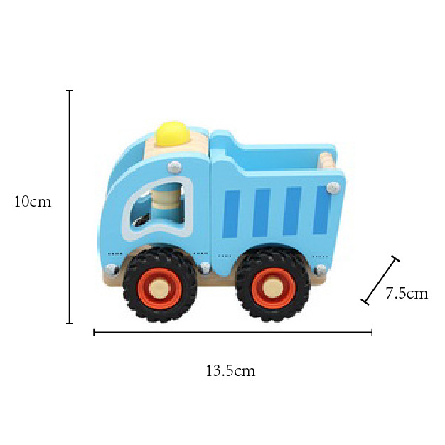 Wooden Dump Truck Toy