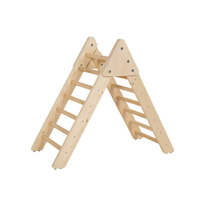 Wooden Triangle Ladder | Sturdy & Safe | Wood, Climbing | Kids Play & Development | Customizable
