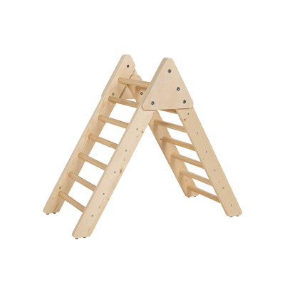 Wooden Triangle Ladder | Sturdy & Safe | Wood, Climbing | Kids Play & Development | Customizable