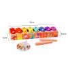 Wooden Block Xylophone | Educational Musical Toy | (Wood, 8 Notes) | Toddler Learning & Play | OEM