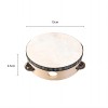 Wooden Tambourine | Colorful Musical Toy | (Wood & Metal, Rhythm) | Toddler Play & Learning | OEM