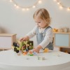 Wooden Safari Shape Sorter Truck | Educational Animal Toy | (Wood, Shape Matching) |Play | OEM