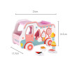 Wooden Ice Cream Truck Shape Sorter | Educational Toy | Wood Matching | Toddler Learning Play | OEM