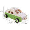 Wooden Toy Car | Smooth-Edge Design | Solid Wood | Pretend Play, Kids Gift | OEM Custom