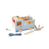 Wooden Tool Truck Toy | Multi-Function Playset | Solid Wood | STEM Learning, Kids Gift | OEM Custom