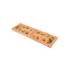 Folding Wooden Mancala Game | Portable Strategy Toy | Wood & Gemstones, Folding Board | OEM