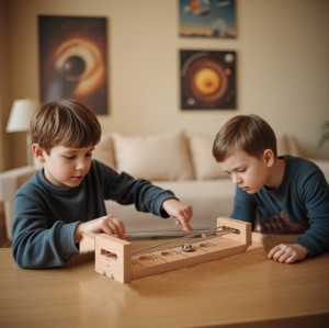 Wooden Solar System Distance Model | Educational Planet Toy | Wood | Kids Learning Play | OEM
