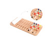 Wooden Color Pegboard | Creative Pattern Toy | Wood, Multi-Color Pegs | Toddler Learning | OEM