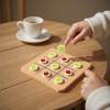 Wooden Ladybug Tic Tac Toe | Themed Strategy Game, Wood | Kids Learning & Family Fun | OEM