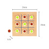 Wooden Ladybug Tic Tac Toe | Themed Strategy Game, Wood | Kids Learning & Family Fun | OEM