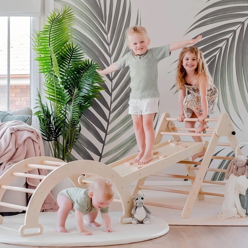 Why Montessori Climbing Furniture Is More Than Just Play: Confidence, Risk-Taking, and Independence