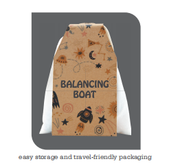 Wooden Balancing Boat
